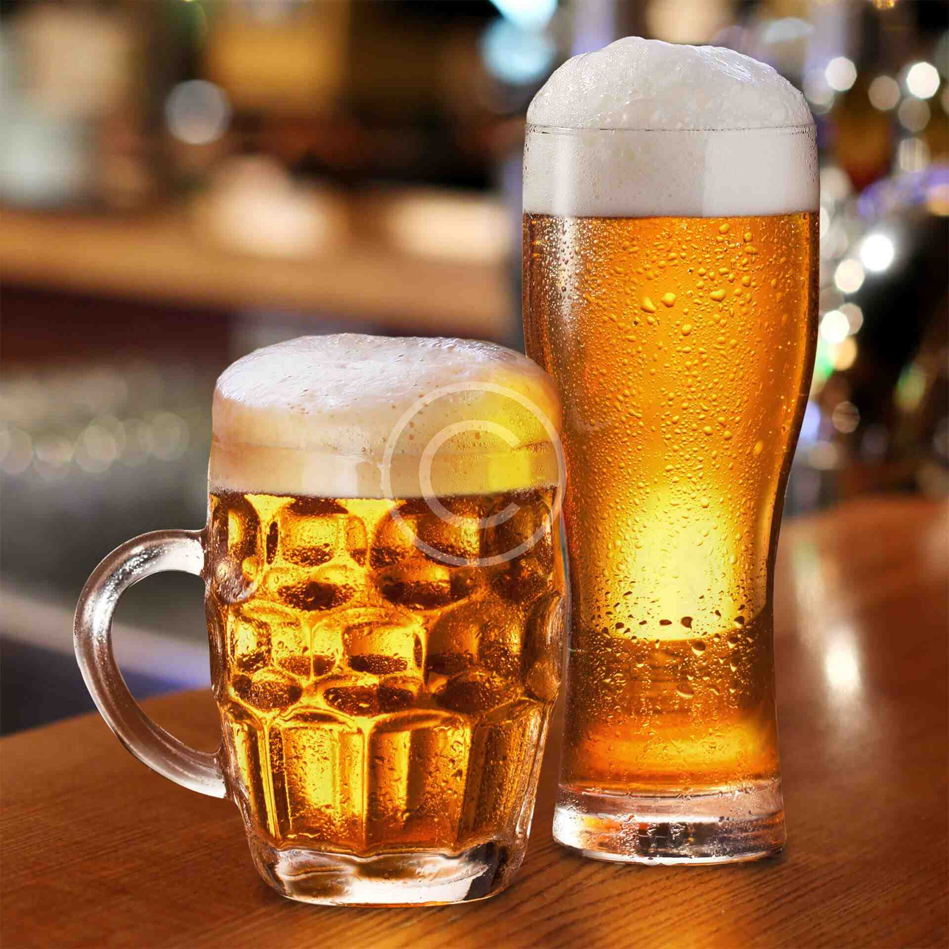 Bière blonde artisanale