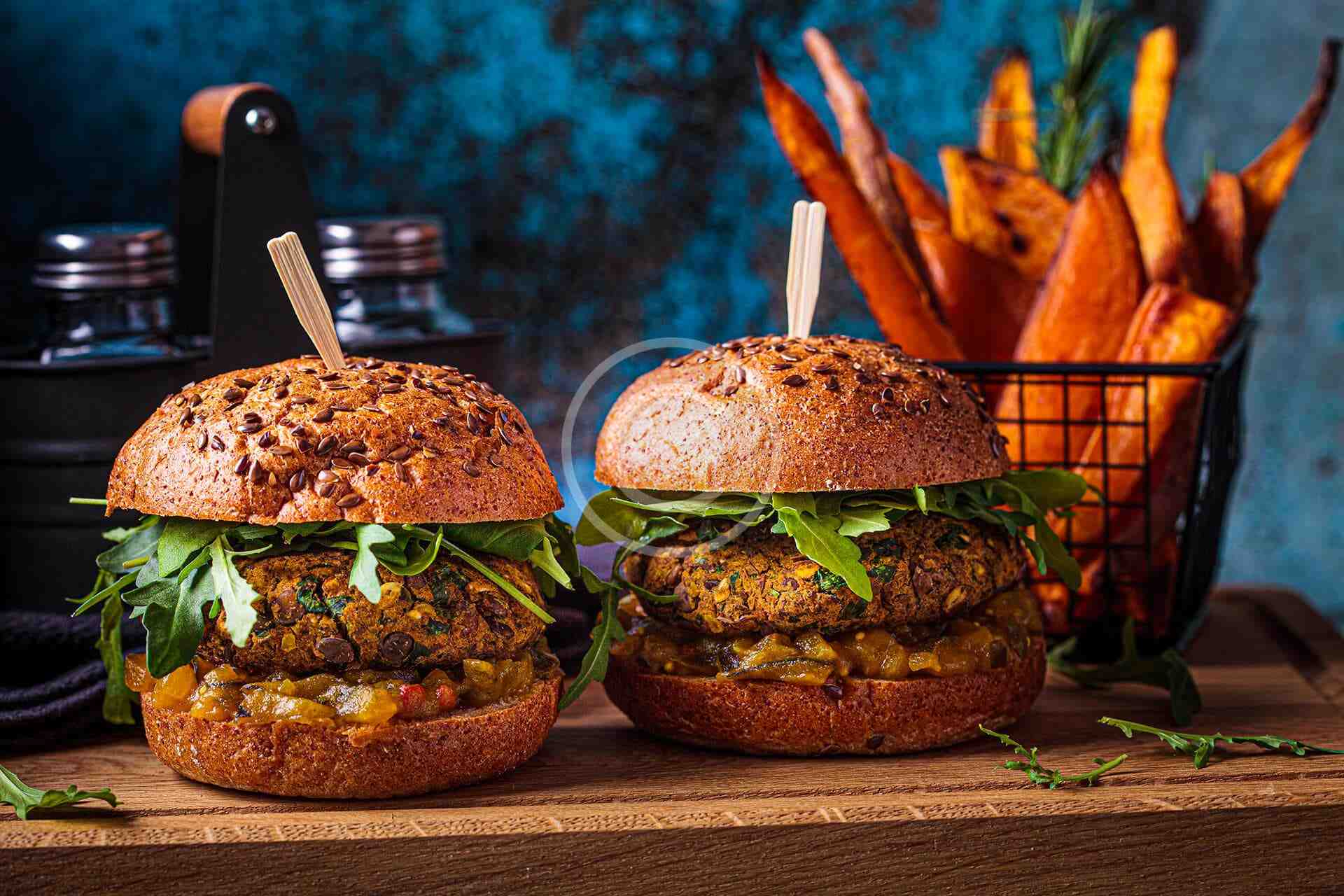 Double cheeseburger fondant