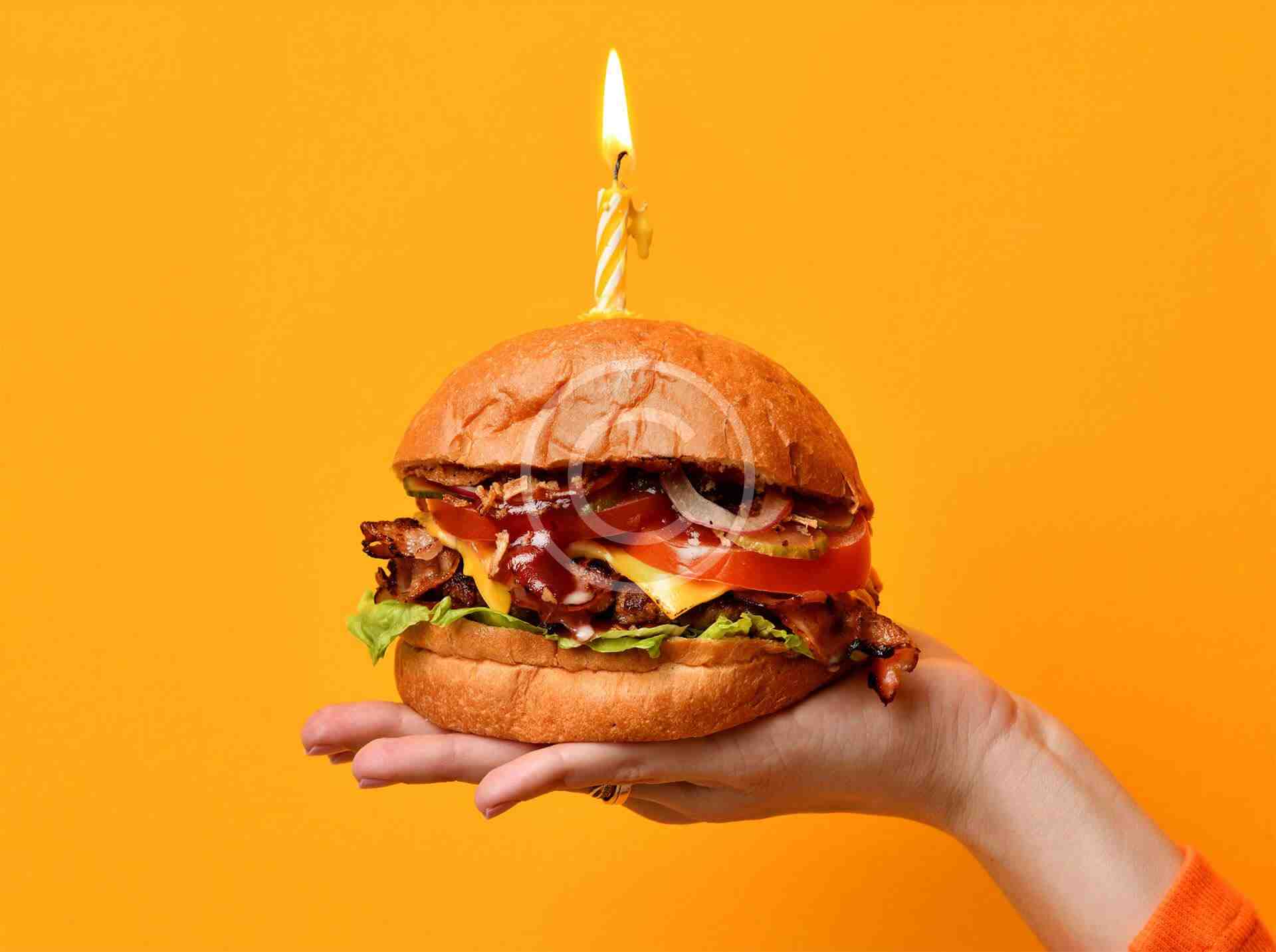 Burger au guacamole gourmand